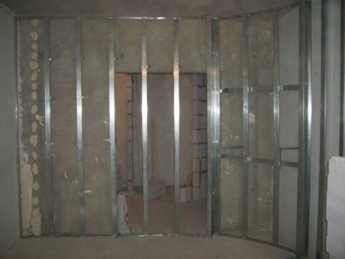 Установка каркаса