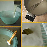 Нужно хорошо размешать