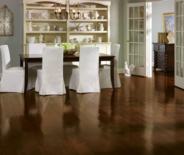 Зеркальный блеск пола