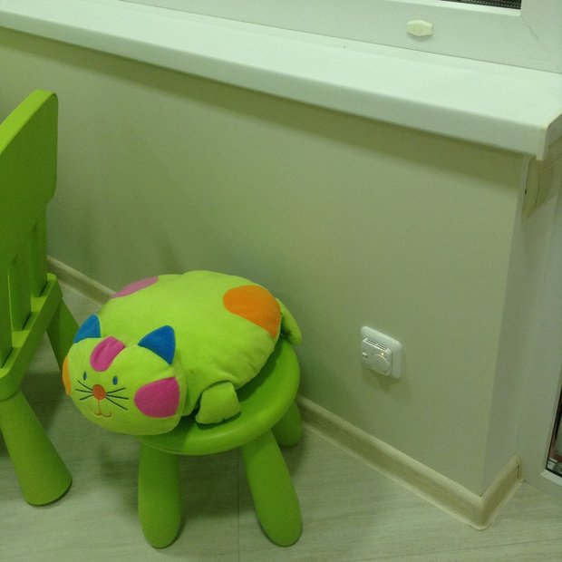 Детский уголок на балконе