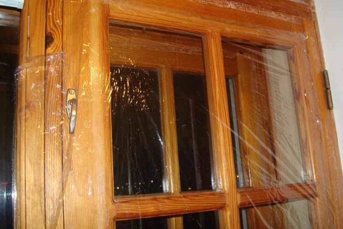 Утепление пленкой