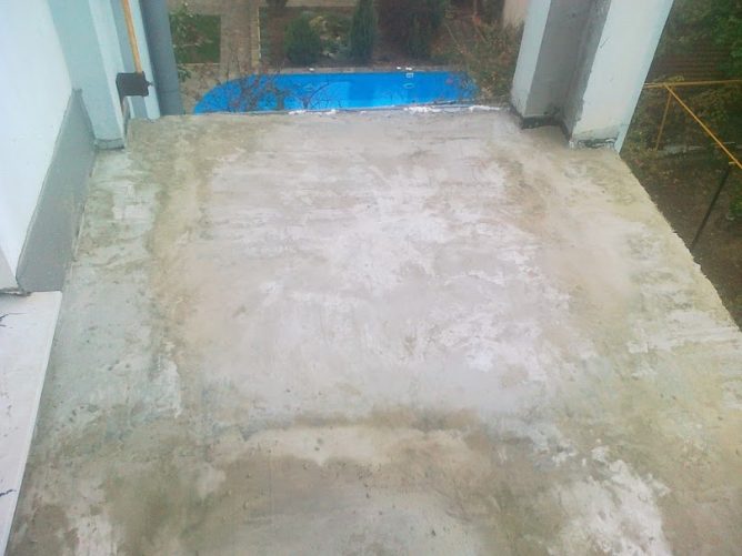 Подготовка пола