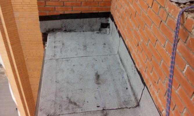 Гидроизоляция балкона