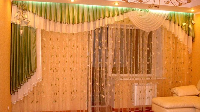 Шторы с тюлью