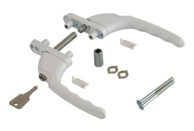 Комплект ручки для балконной двери