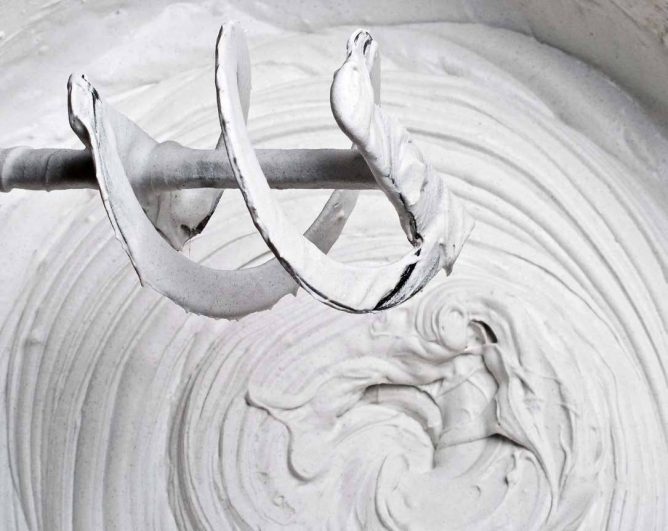 Замешивание раствора