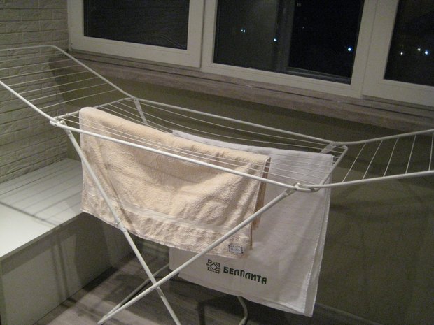 Сушилка на балконе