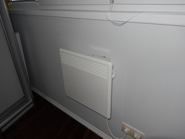 Обогреватель на балконе