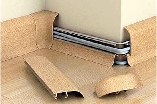 Электротехнический плинтус