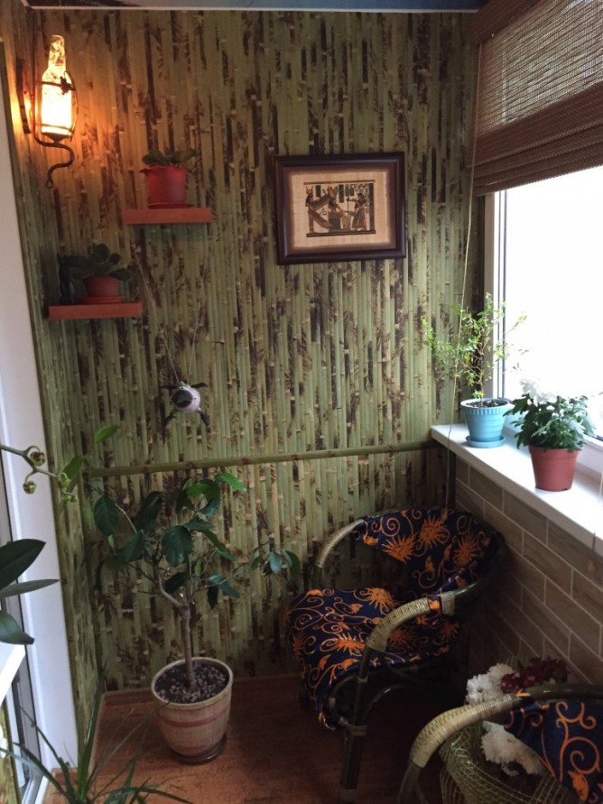 Красивый балкон