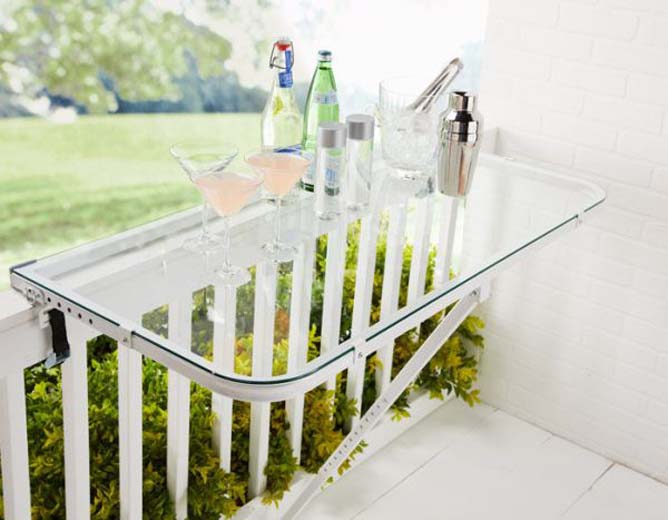 Навесной столик