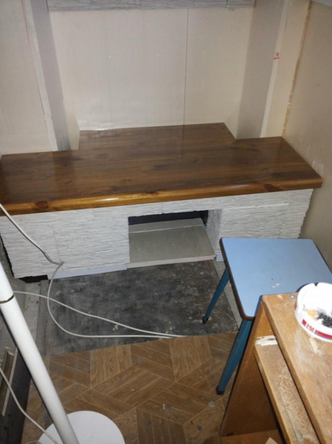 Камин почти готов