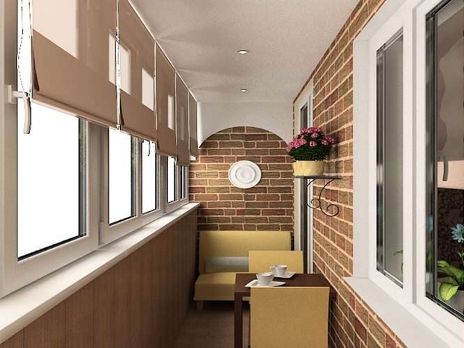 Дизайн лоджии