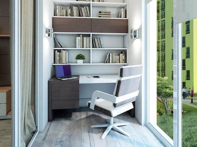 Личный кабинет на балконе