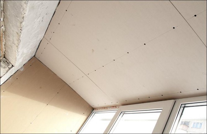 Обшивка гипсокартоном