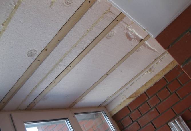 Утепление пенопластом