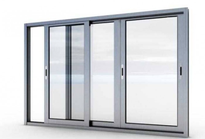 Алюминиевая раздвижная рама