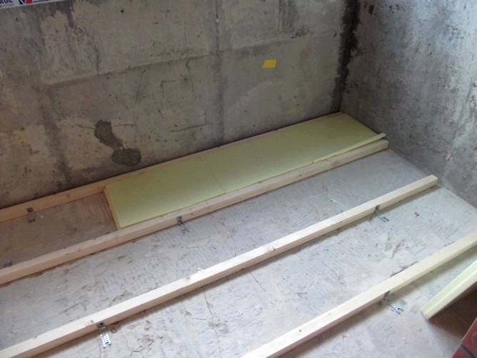 Утепление пола пенофлексом